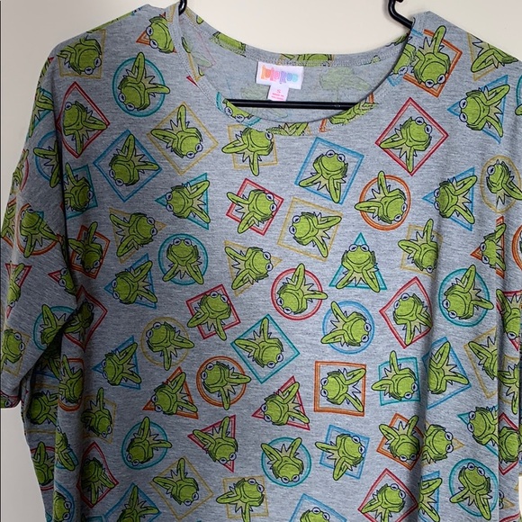LulaRoe Kermit Irma Small NWT - Picture 3 of 3